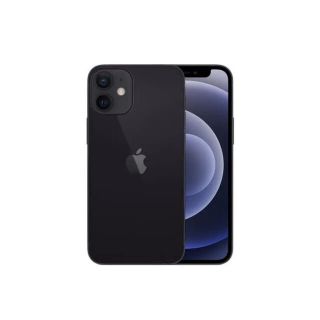 アイフォーン(iPhone)のiPhone 12 mini ブラック 128 GB SIMフリー(スマートフォン本体)