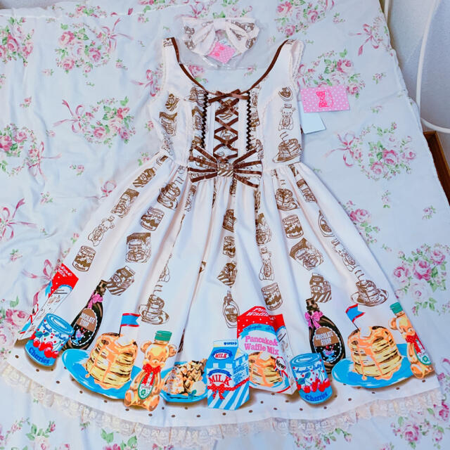 Angelic Pretty Waffle Heart JSK タグ付き新品