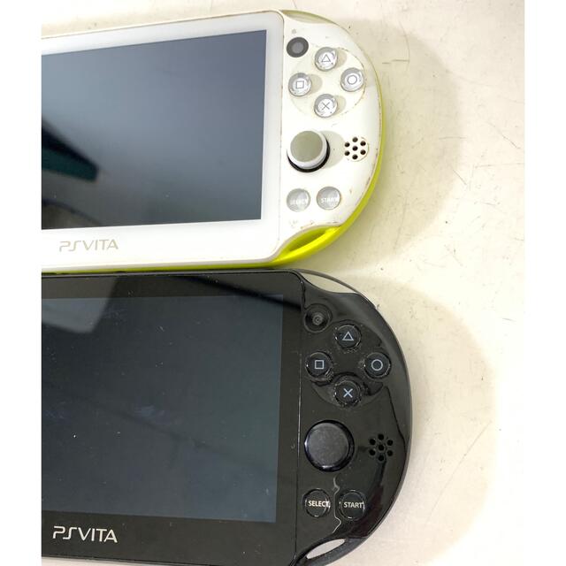 PSvita PCH-2000 本体2台まとめて　USEDジャンク品 エンタメ/ホビーのゲームソフト/ゲーム機本体(携帯用ゲーム機本体)の商品写真