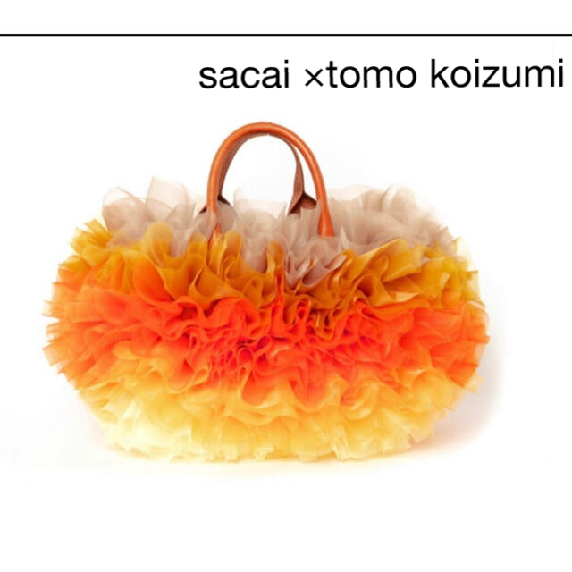 sacai(サカイ)のレア　sacai × TOMO KOIZUMI スモールトートバッグ レディースのバッグ(トートバッグ)の商品写真