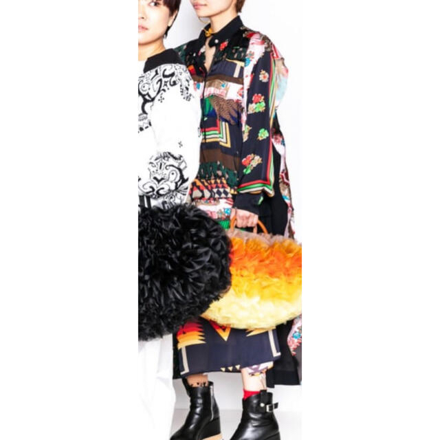 sacai(サカイ)のレア　sacai × TOMO KOIZUMI スモールトートバッグ レディースのバッグ(トートバッグ)の商品写真