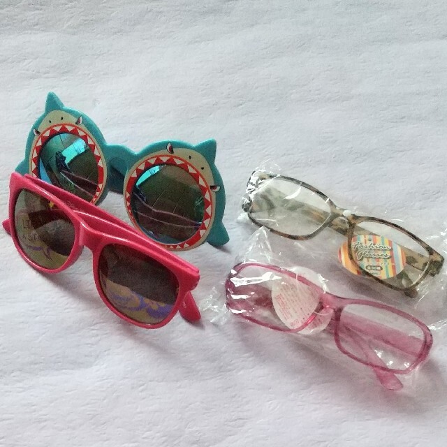 だて眼鏡&サングラスセット レディースのファッション小物(サングラス/メガネ)の商品写真
