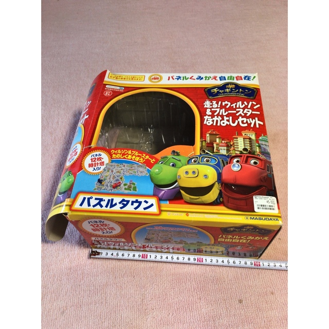11）チャギントンパズルレール（増田屋） キッズ/ベビー/マタニティのおもちゃ(電車のおもちゃ/車)の商品写真