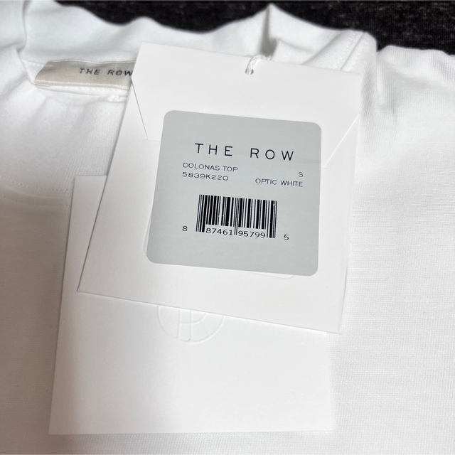 セールまとめ 新品 THE ロングスリーブTシャツ top Dolonas ROW Tシャツ/カットソー(七分/長袖)