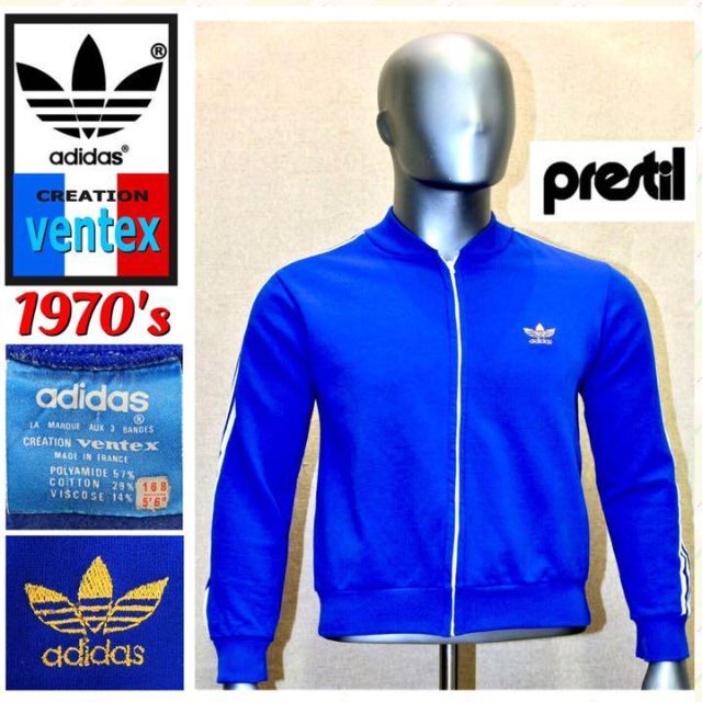 1970´s☆ adidas ☆ventex☆Gold Mark ☆ポケ無しレア-