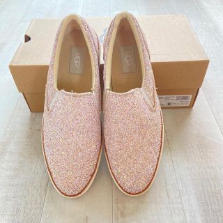 アグ(UGG)のグリッター　スリッポン(スリッポン/モカシン)