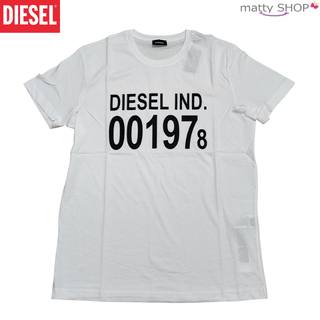 ディーゼル(DIESEL)の18 DIESEL 半袖Tシャツ ホワイト Mサイズ(Tシャツ/カットソー(半袖/袖なし))