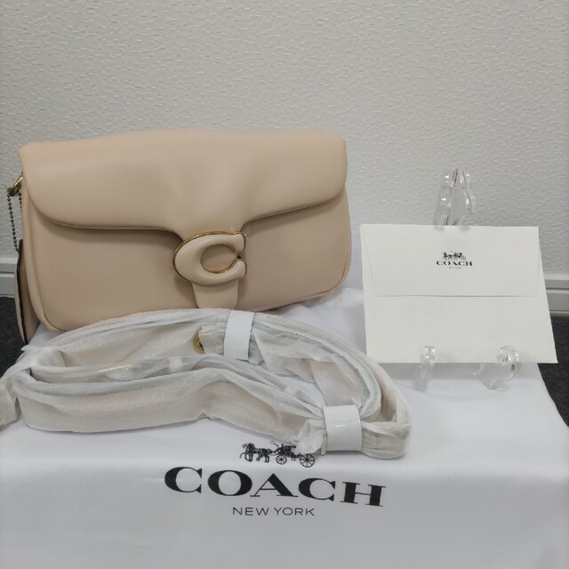 COACH コーチ 新作 タビー ショルダーバッグ ホワイト 新品未使用