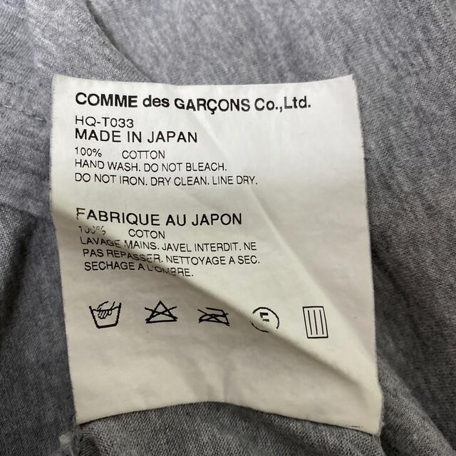 COMME des GARCONS(コムデギャルソン)のコムデギャルソンオム　カットソー メンズのトップス(Tシャツ/カットソー(半袖/袖なし))の商品写真