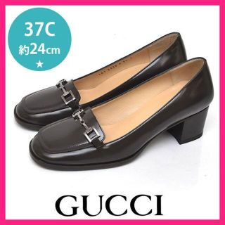 グッチ(Gucci)の新品♪グッチ ホースビット スクエアトゥ パンプス 37C(約24cm)(ハイヒール/パンプス)