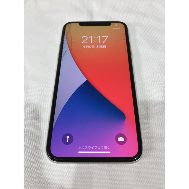 スマートフォン本体iPhone X 64 GB 本体 SIMフリー ジャンク品