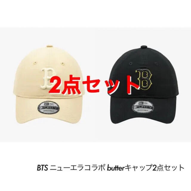 BTS×MLB×NEW ERA トリプルコラボ 2点セット Butter