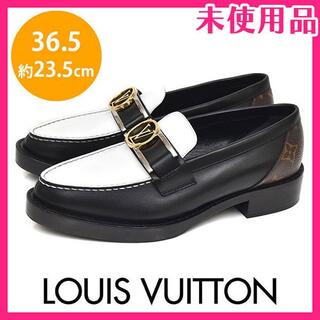 ヴィトン(LOUIS VUITTON) ホワイト ローファー/革靴(レディース)の通販 