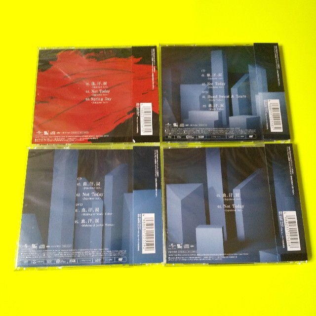 BTS【Limited Edition】 血、汗、涙 (三方背BOX付き)4形態 エンタメ/ホビーのCD(K-POP/アジア)の商品写真