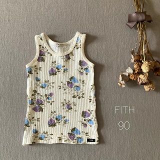 フィス(FITH)のFITHフィス✾ 上質なワッフル素材いちご柄トップス⑅*̩̩̥୨୧˖ (Tシャツ/カットソー)