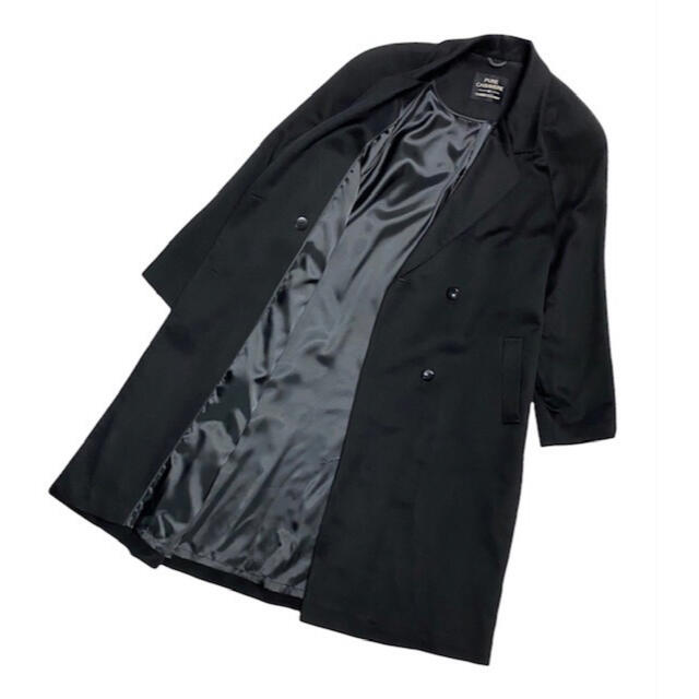 極美品 pure cashmere カシミヤ100% ロングコート 21L447の通販 by