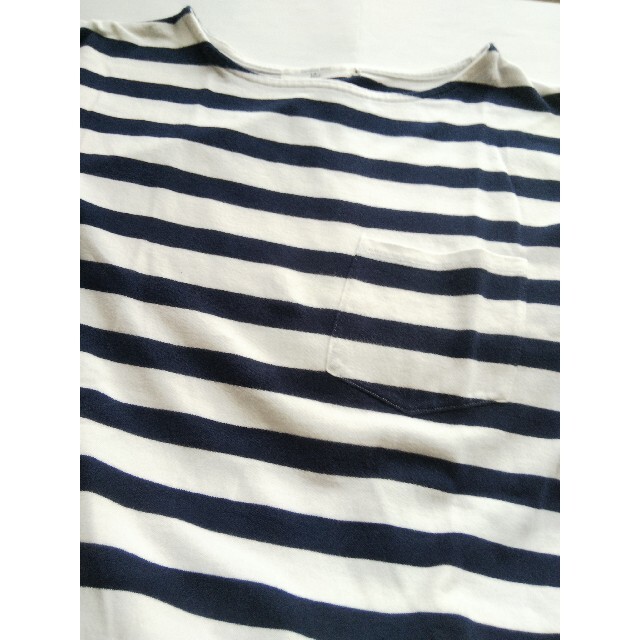 SM2(サマンサモスモス)のSamansa Mos2 ☆USAコットンボーダーＴシャツ レディースのトップス(Tシャツ(半袖/袖なし))の商品写真