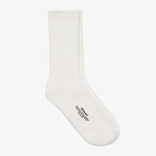 ワンエルディーケーセレクト(1LDK SELECT)のJJJJound Organic Socks - White 靴下　ソックス(ソックス)