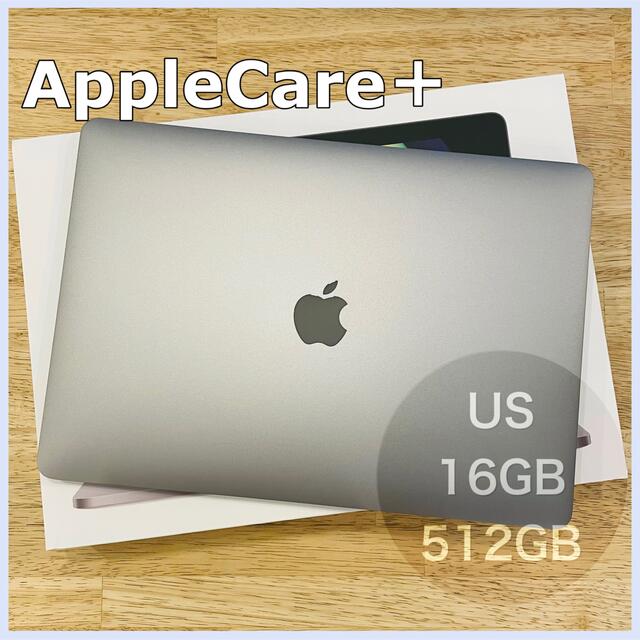 Mac (Apple) - アップルケア＋☆MacBook Pro M1 16GB 512GB US