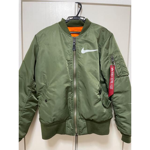 NIKE - 【希少コラボ商品】NIKE(ナイキ)× ALPHA(アルファ) MA1の通販