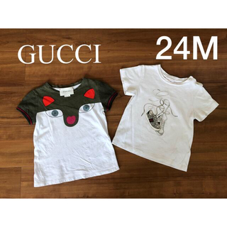 グッチ(Gucci)のGUCCI  FENDI  ベビー　24m  半袖Tシャツ　3枚セット(Ｔシャツ)