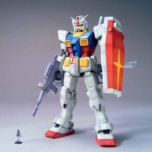 BANDAI(バンダイ)のガンプラ ＭＧ ガンダム Ｖｅｒ．ＯＮＥ ＹＥＡＲ ＷＡＲ ００７９ アニメ エンタメ/ホビーのおもちゃ/ぬいぐるみ(模型/プラモデル)の商品写真