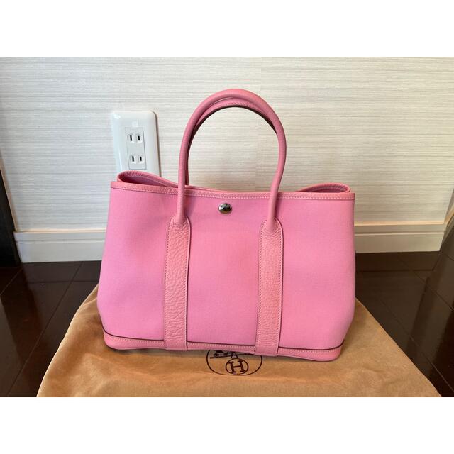 超歓迎得価 Hermes - HERMES ガーデンパーティー pm ピンクの通販 by