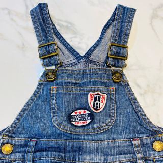 トミーヒルフィガー(TOMMY HILFIGER)の【美品】トミーヒルフィガー　オーバーオール　サロペット(パンツ/スパッツ)