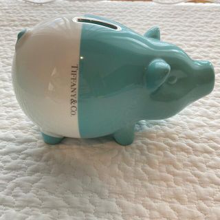 ティファニー(Tiffany & Co.)の【新品】ティファニー　ピギーバンク　豚　貯金箱(置物)