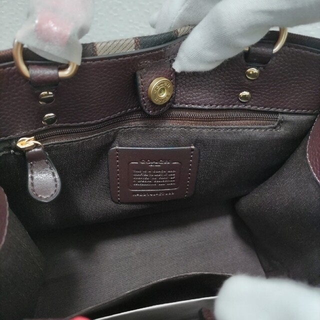 コーチ　COACHデンプシー トート 22 シグネチャー ジャカード '