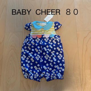 BABY  CHEER  baby cheer ロンパース　80(ロンパース)