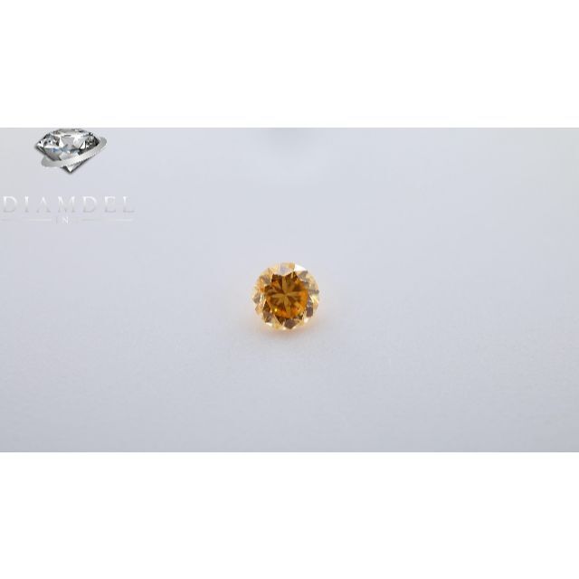 イエローダイヤモンドルース/ F.I.O.YELLOW/ 0.082 ct.