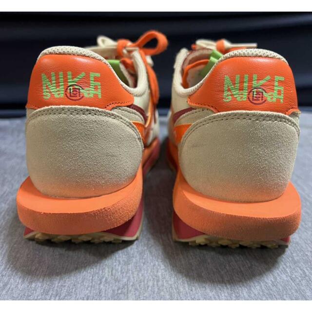 NIKE(ナイキ)のCLOT × Sacai × Nike LDWaffleOrange Blaze メンズの靴/シューズ(スニーカー)の商品写真