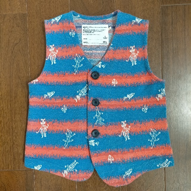 MARKEY'S(マーキーズ)のマーキーズ　MARKEYS　MARKEY'S　ベスト　サイズ100 キッズ/ベビー/マタニティのキッズ服男の子用(90cm~)(ジャケット/上着)の商品写真