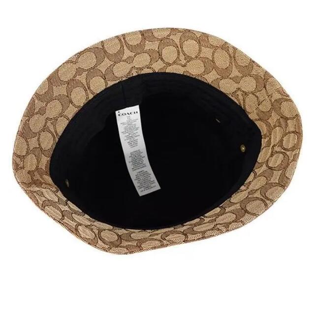 COACH(コーチ)の新品COACH(コーチ)ハット帽子シグネチャーユニセックスモデル保存袋付き レディースの帽子(ハット)の商品写真