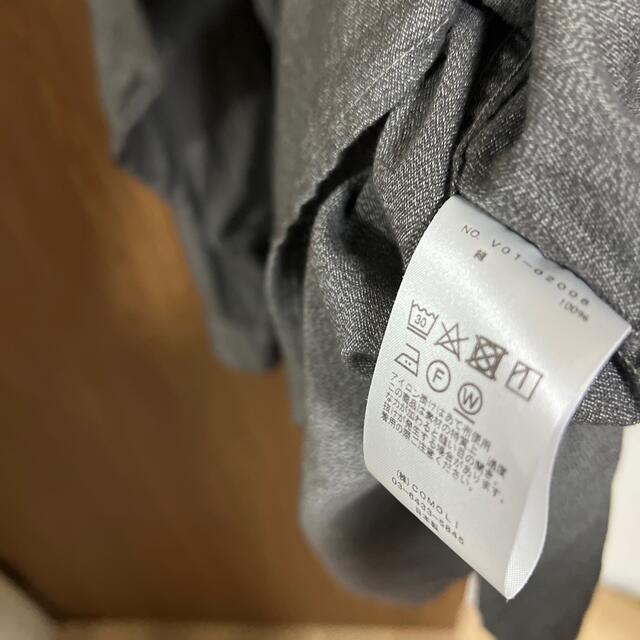 COMOLI(コモリ)の22SS COMOLI ヨリ杢プルオーバーシャツ サイズ3 メンズのトップス(シャツ)の商品写真