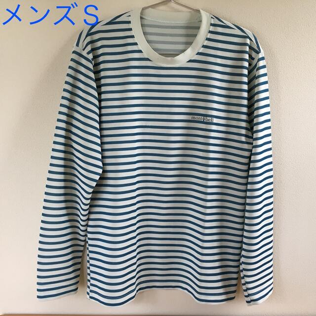 mont bell(モンベル)のモンベルウイックロンZEO ボーダー ロングスリーブT  メンズのトップス(Tシャツ/カットソー(七分/長袖))の商品写真