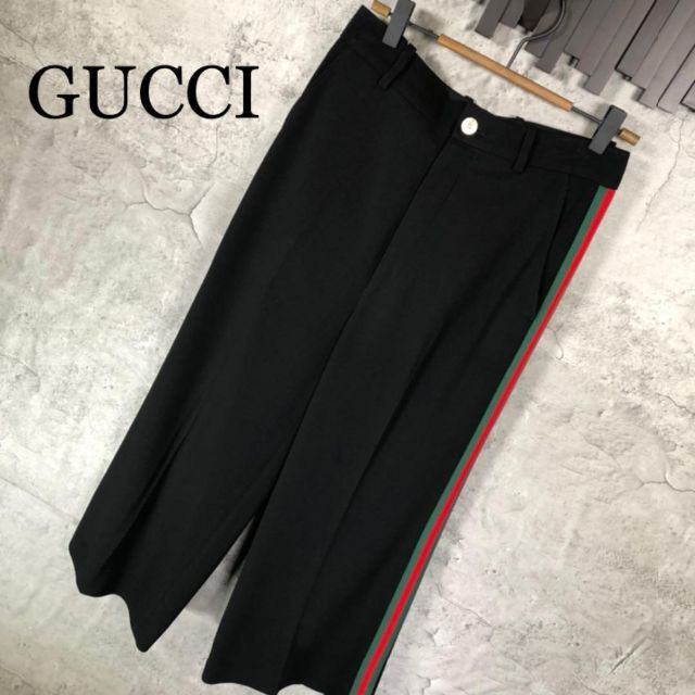 GUCCI』グッチ (40) シェリーライン ワイドパンツ / スラックス