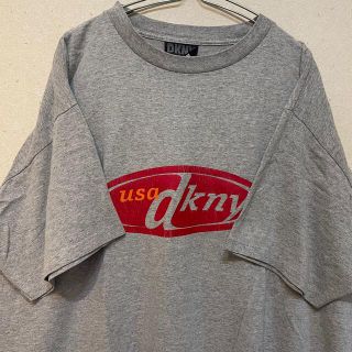 ダナキャランニューヨーク(DKNY)のusa製　DKNA ダナ・キャラン　Tシャツ　ロゴプリント　size L(Tシャツ/カットソー(半袖/袖なし))