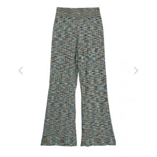 アメリヴィンテージ(Ameri VINTAGE)のMIX COLOR RIB PANTS(その他)