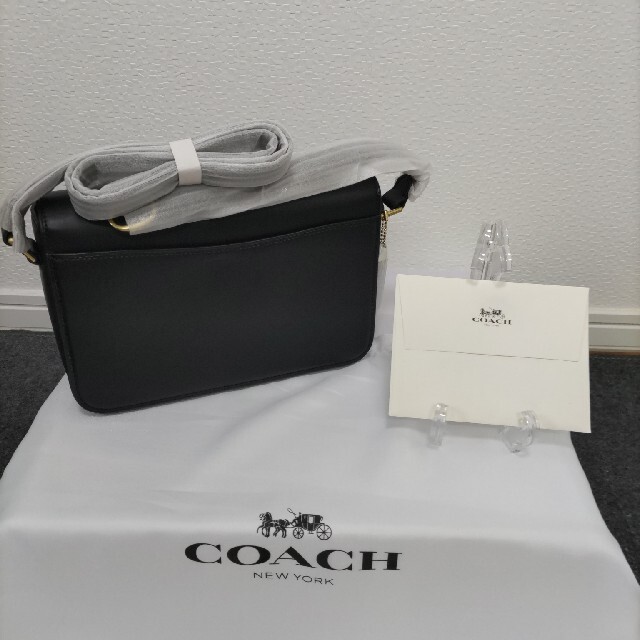 COACH コーチ ストゥディオ レザー ショルダーバッグ ブラック 1