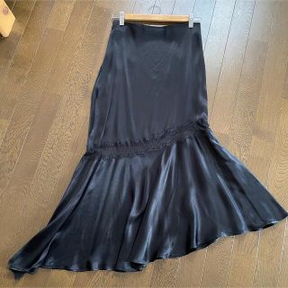 ザラ(ZARA)のZARA ザラ アシメントリー スカート(ひざ丈スカート)