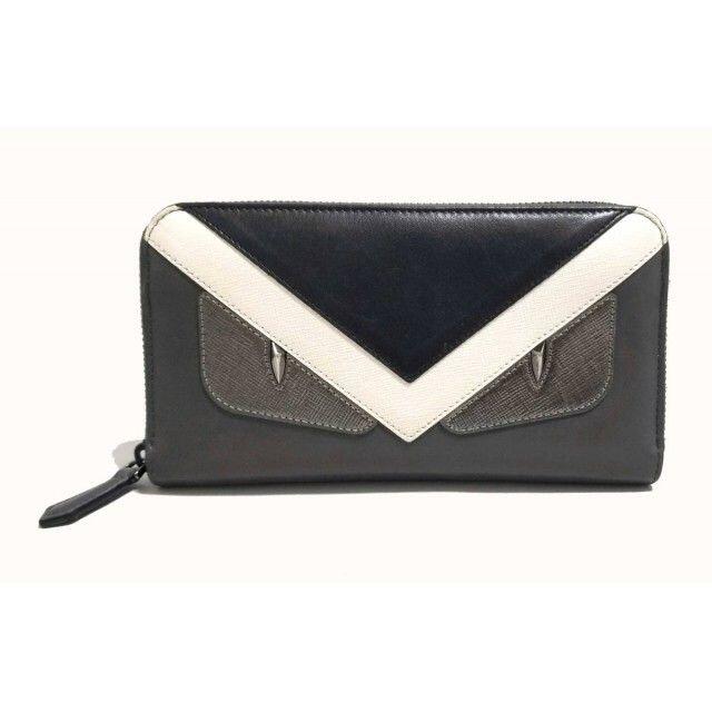 FENDI - フェンディ 長財布 モンスター 財布 ラウンドファスナー FENDI - フェンディ 長財布 モンスター 財布 ラウンドファスナー