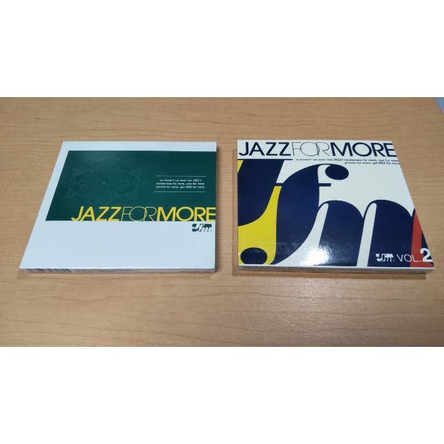 JAZZ FOR MORE　VOL.1 & 2 エンタメ/ホビーのCD(ジャズ)の商品写真