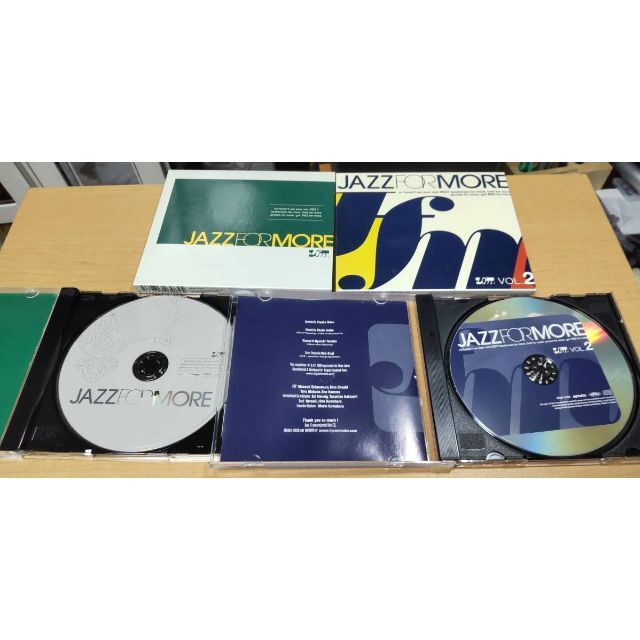 JAZZ FOR MORE　VOL.1 & 2 エンタメ/ホビーのCD(ジャズ)の商品写真