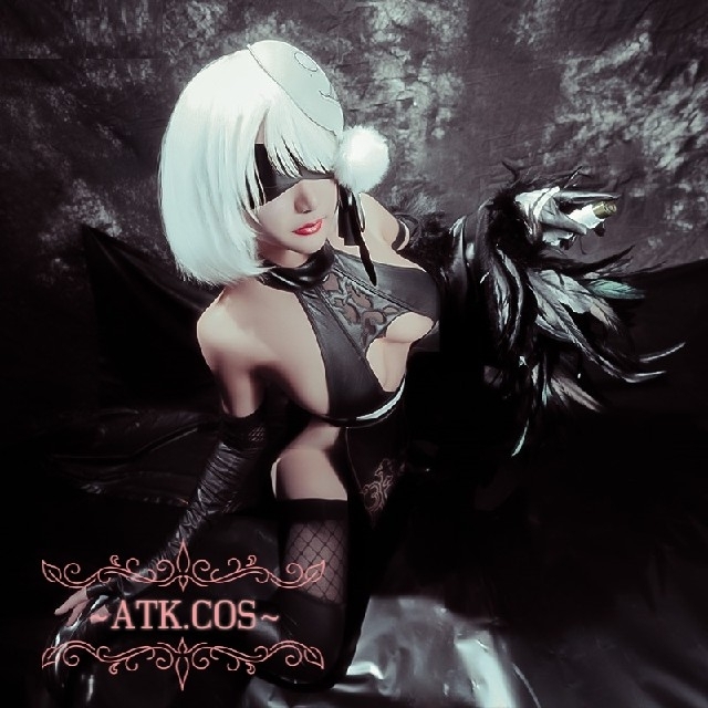 T⑩3 ニーアオートマタ ヨルハ 2B チャイナドレス セクシー T⑩3 ニーアオートマタ ヨルハ 2B チャイナドレス セクシー