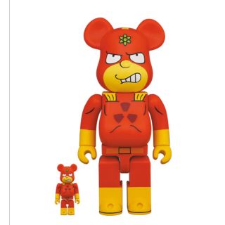 ベアブリック(BE@RBRICK)のBE@RBRICK RADIOACTIVE MAN 100％ & 400％(その他)