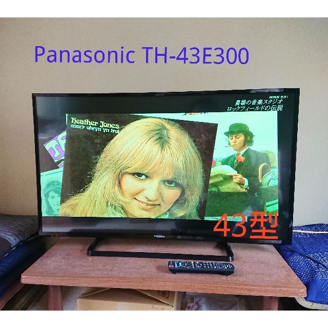 Panasonic(パナソニック)のPanasonic　VIERA　TH-43E300 スマホ/家電/カメラのテレビ/映像機器(テレビ)の商品写真