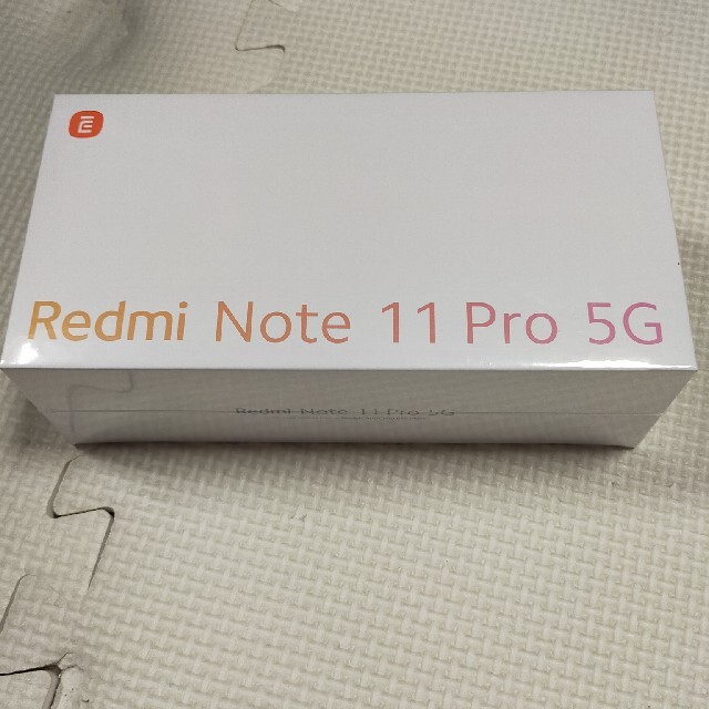 Xiaomi Redmi Note11 Pro5G　新品未使用スマホ/家電/カメラ