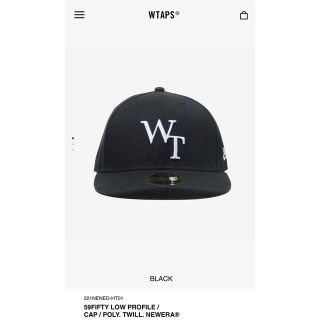 ダブルタップス(W)taps)のWTAPS 22ss 59FIFTY POLY.TWILL.NEWERA®(キャップ)